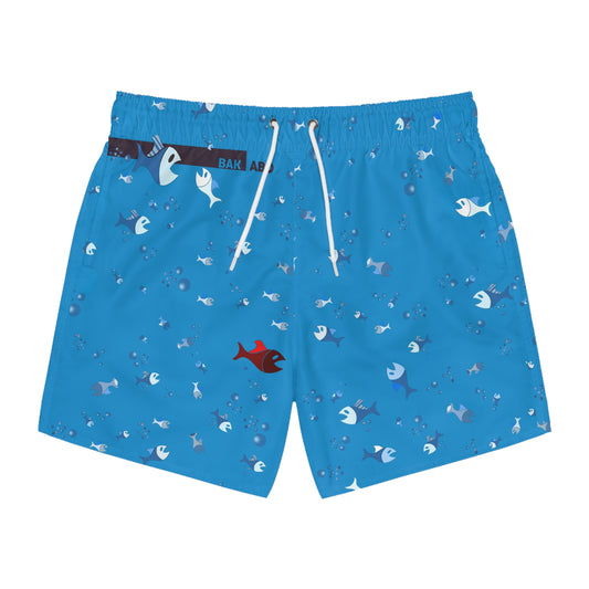 Acqua Blue (BKS)🐠Swim Trunks - bakabo.club