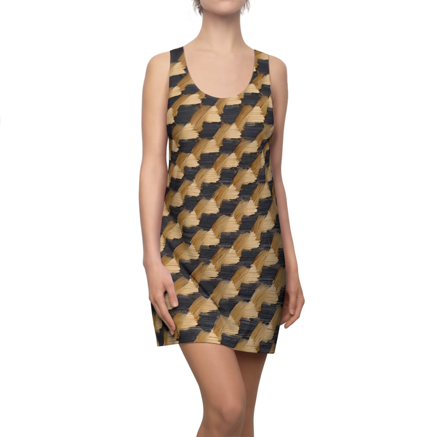 Golden Noir Ensemble (BKS)🖤Women's Cut Dress - bakabo.club