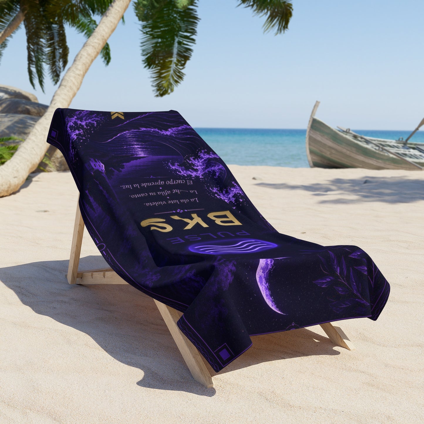 BKS Pulse Verse™ Beach Towel