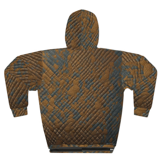 Metallic Manierism Shield (BKS)🦚Pullover Hoodie - bakabo.club