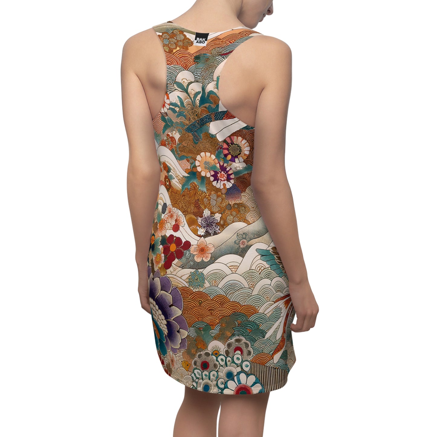 PetalWhisper (BKS)🐲Women's Cut Dress - bakabo.club