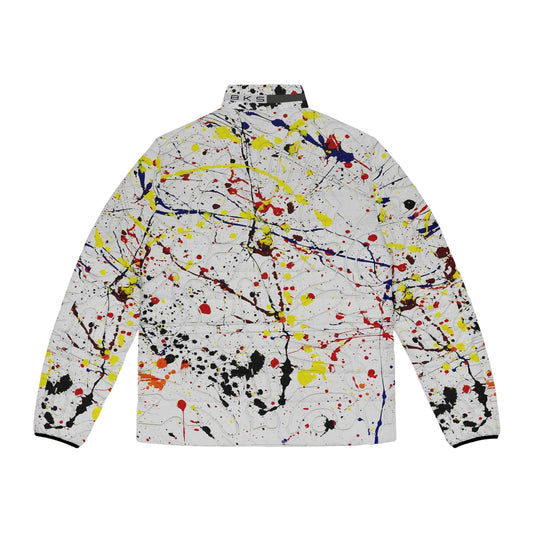 BKS Marker Drip™ Puffer Jacket Printify bakabo.club