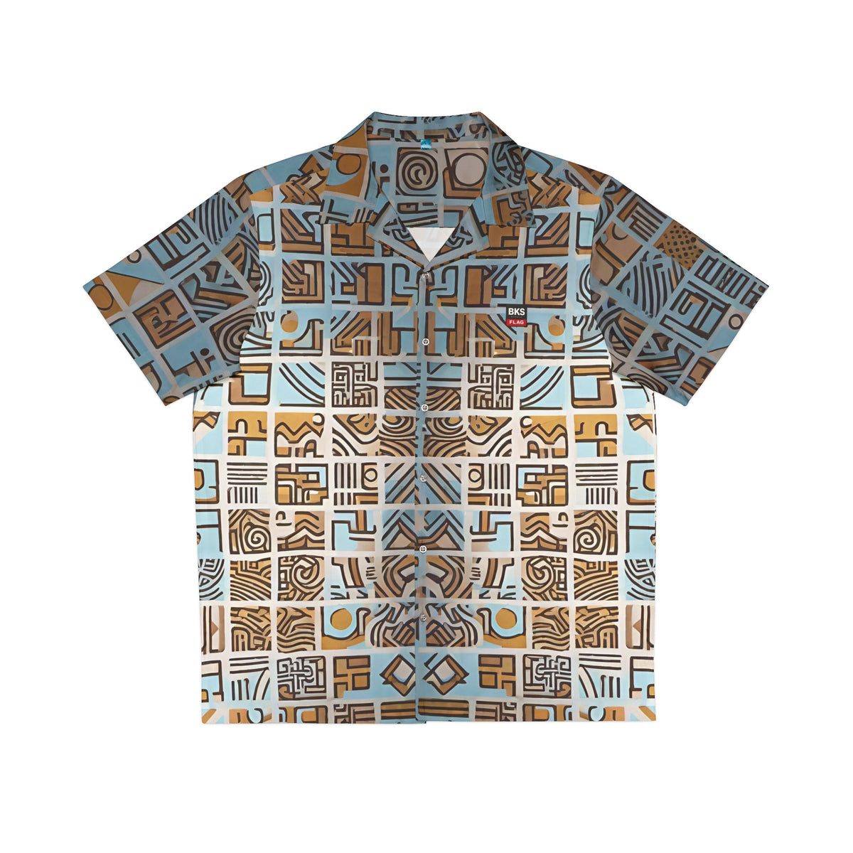 BKS Flag Hawaiian Island™ Hawaiian Shirt — view 1