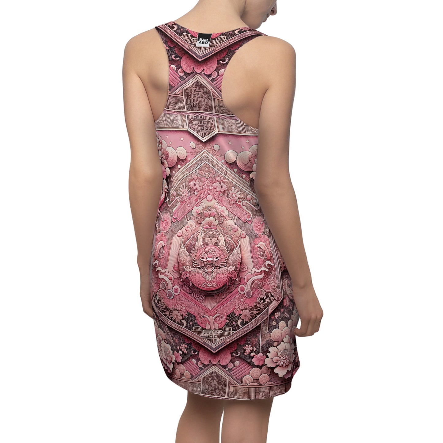 PinkDragon (BKS)🐲Women's Cut Dress - bakabo.club