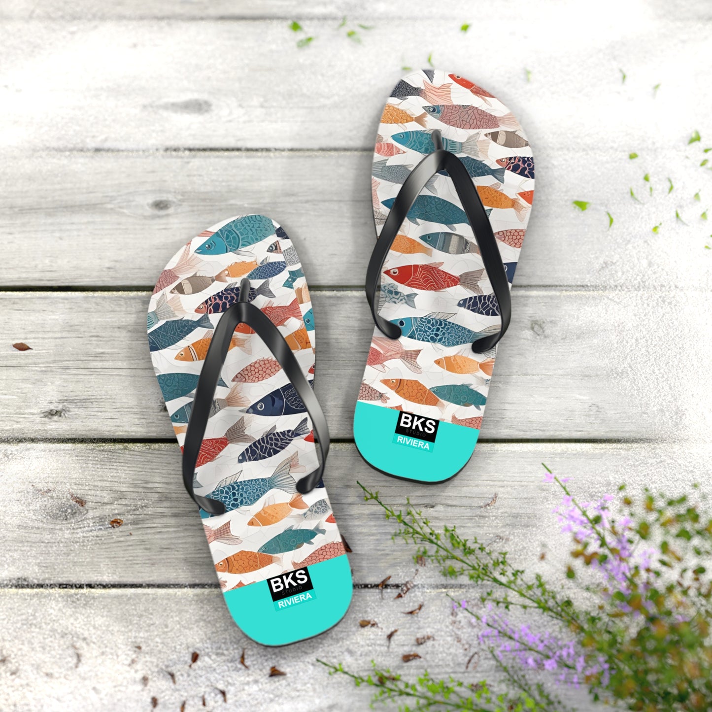 BKS Riviera Fish™ Flip Flops