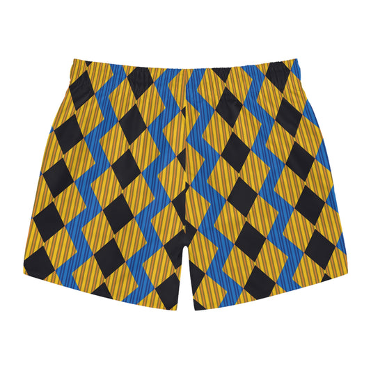 Asymmetric Time (BKS) ⏲️ Swim Trunks - bakabo.club
