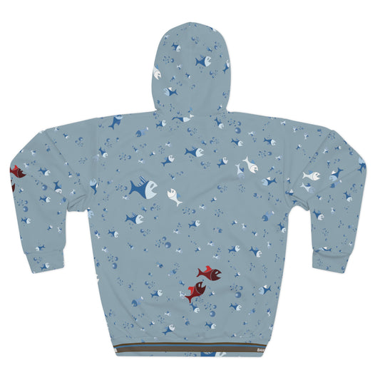 AquaFlow Apparel (BKS)🐟Pullover Hoodie - bakabo.club