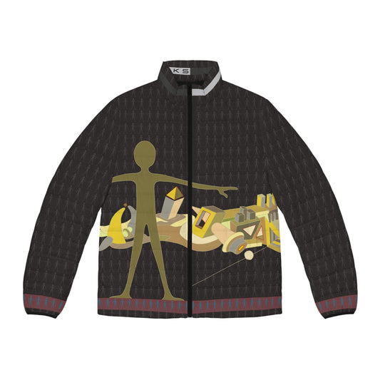 BKS Folklore Effigy Puffer Jacket - BKS Folklore Puffer Jacket