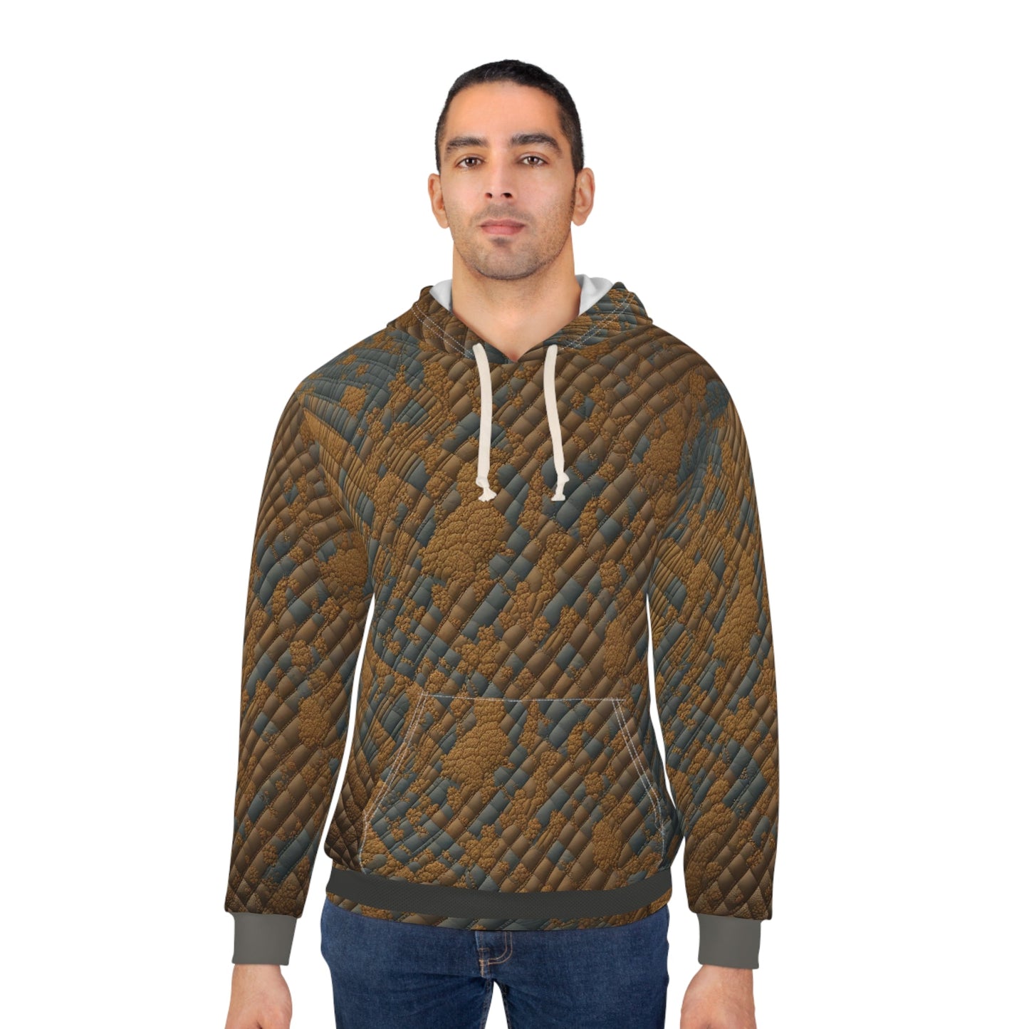 BKS Hours Quilt™ Pullover Hoodie Printify bakabo.club
