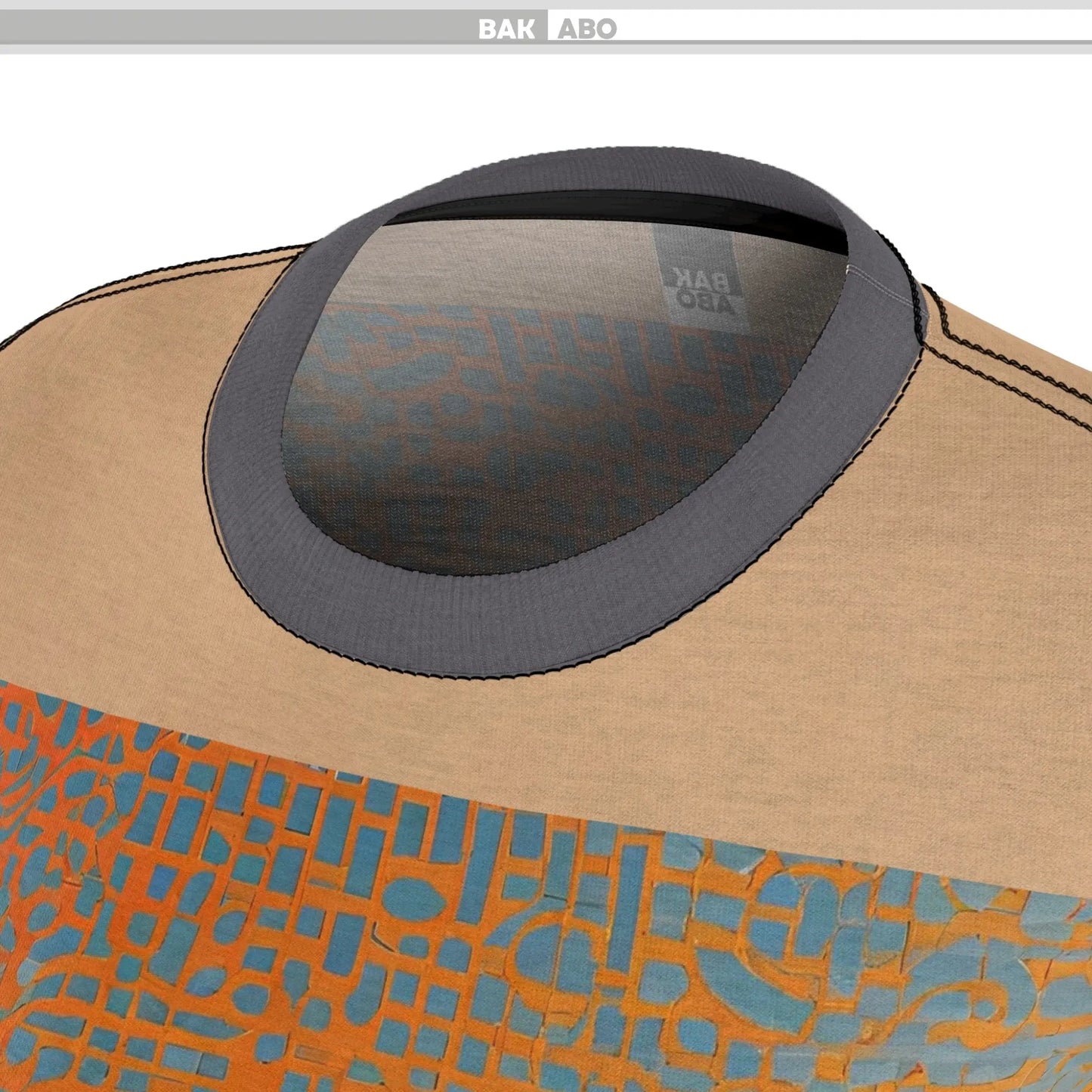 Sand Sketch (BKS)🌊Women's Cut & Sew Tee Printify bakabo.club