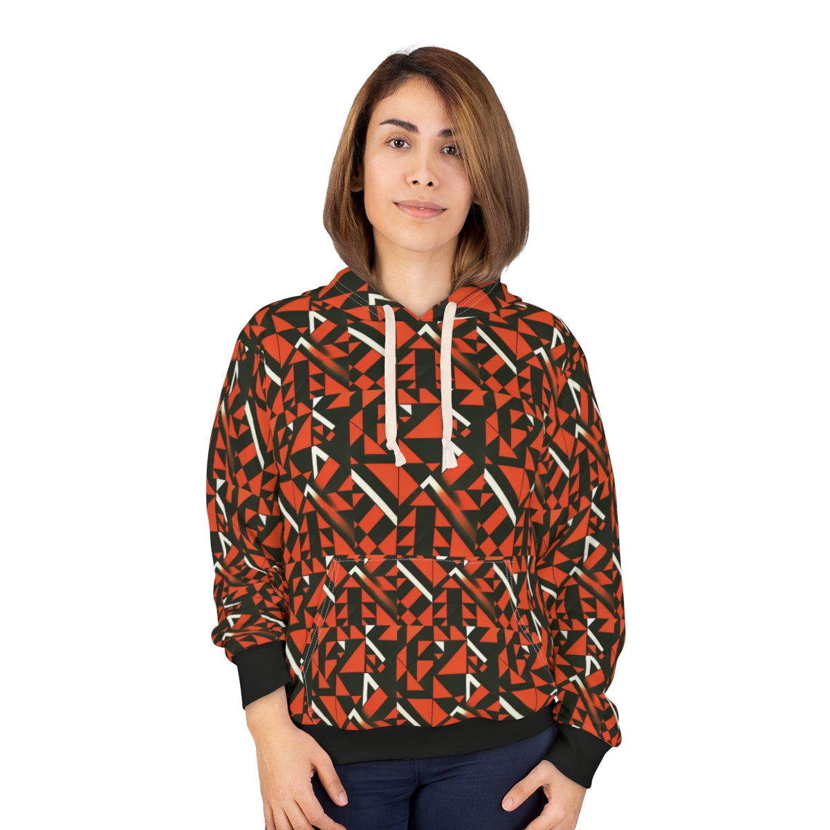 BKS Flag Meridian Earth Pullover Hoodie - worn, front