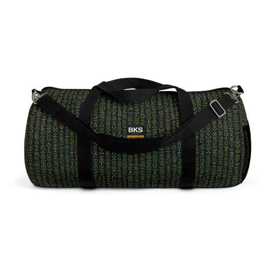 BKS Glyph Cipher™ Duffel Bag