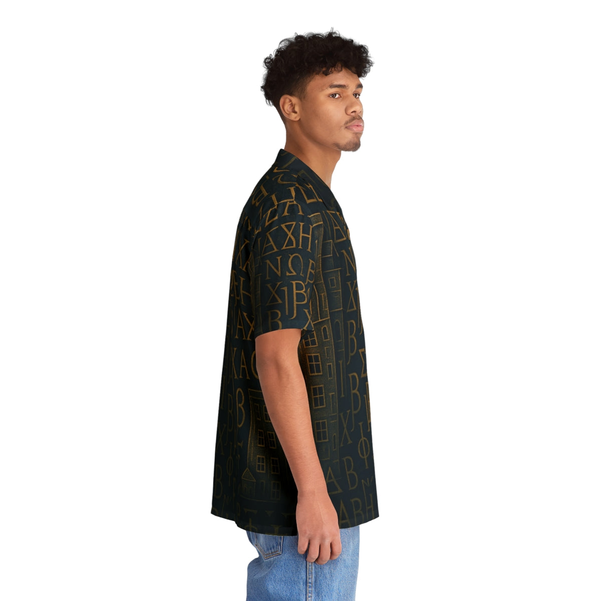 BKS Glyph City Hawaiian Shirt