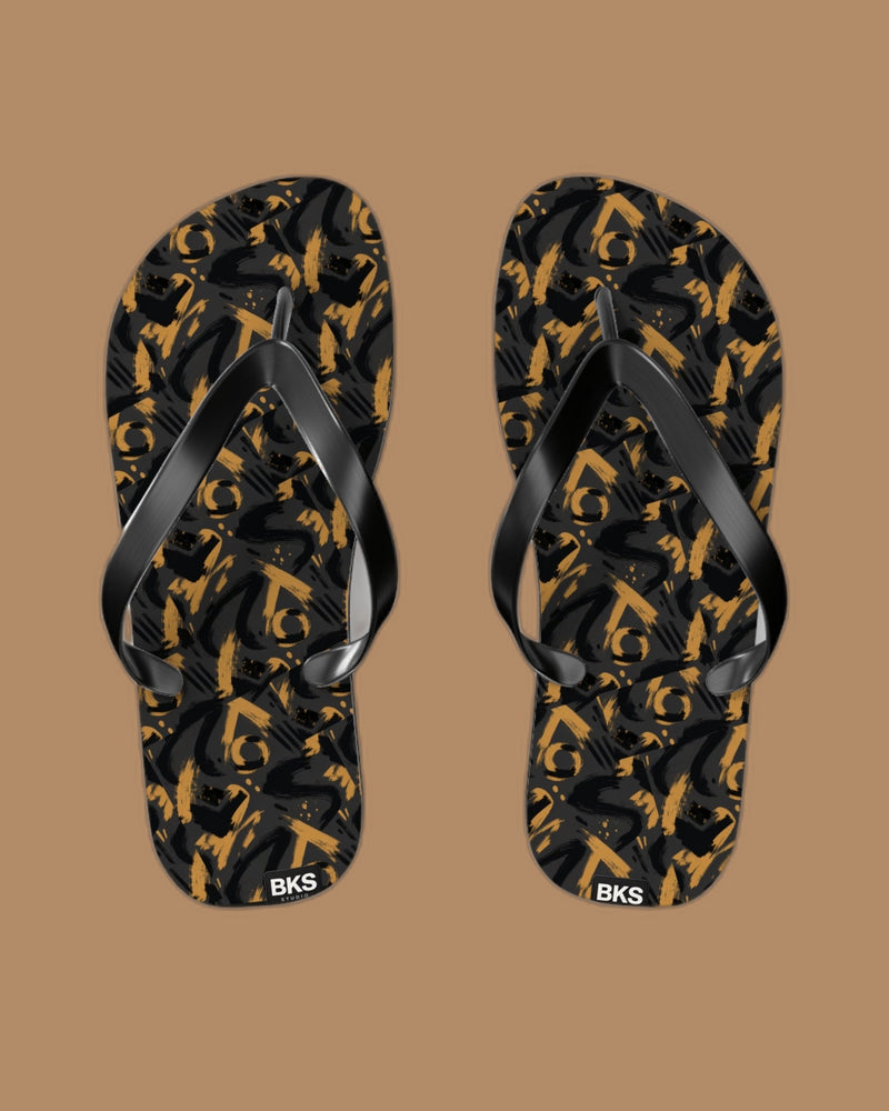 BKS Glyph Mosaic Sandals™ Flip Flops