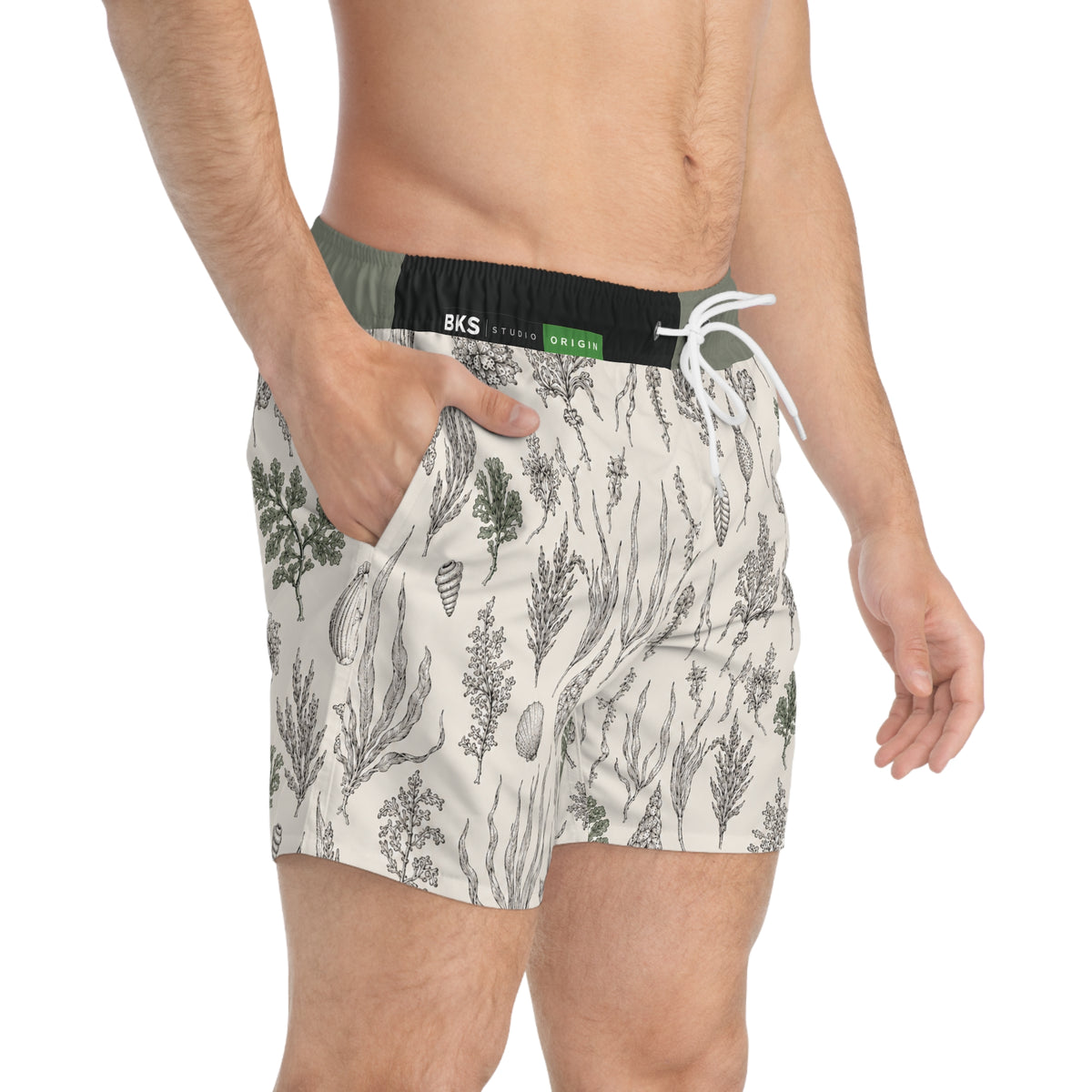 BKS Origin Rift™ Swim Trunks — worn, side