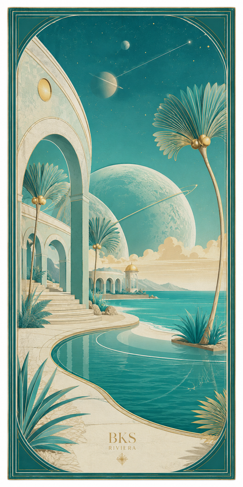 BKS Riviera Tide™ Beach Towel