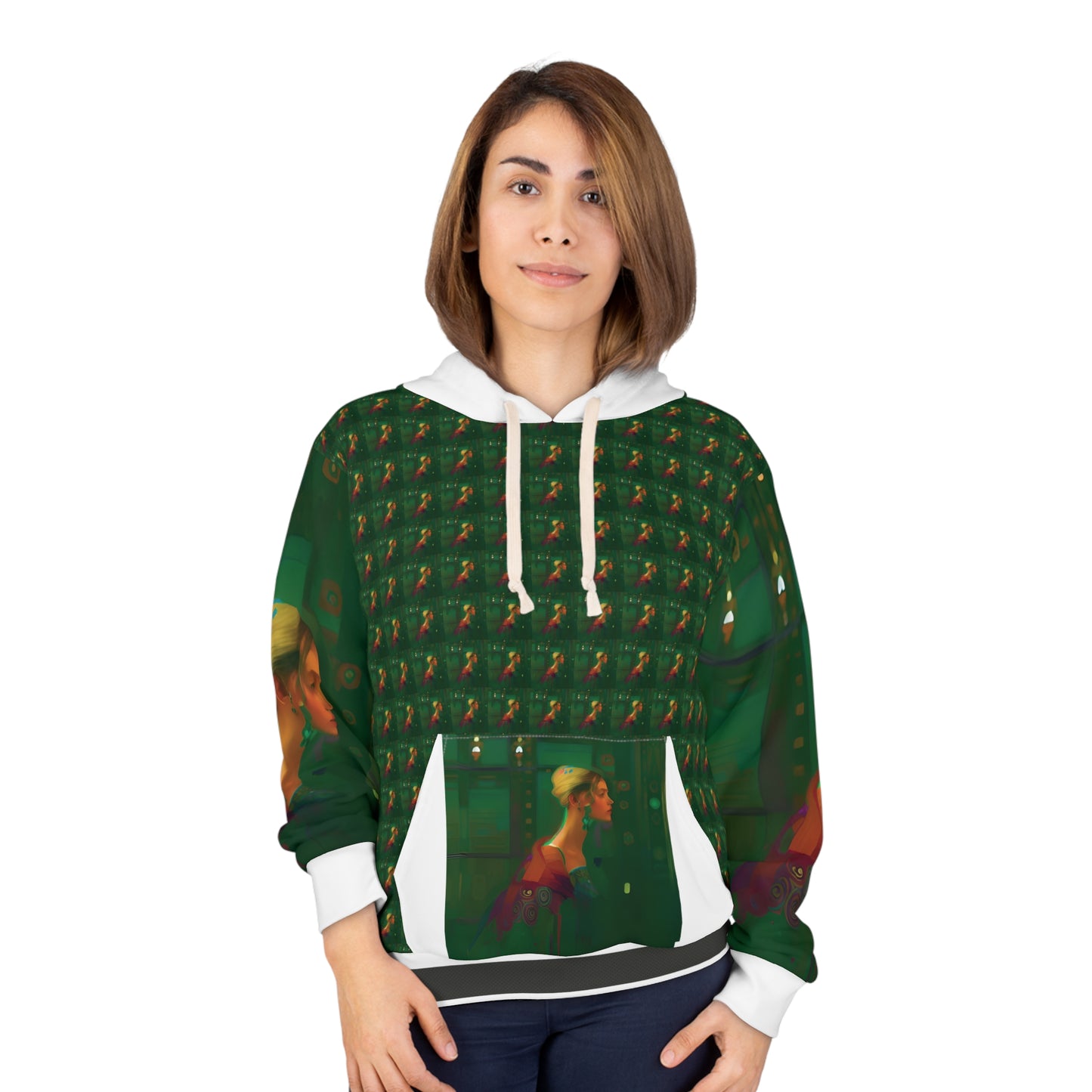 Felpa BKS con cappuccio — Bandiera 03
