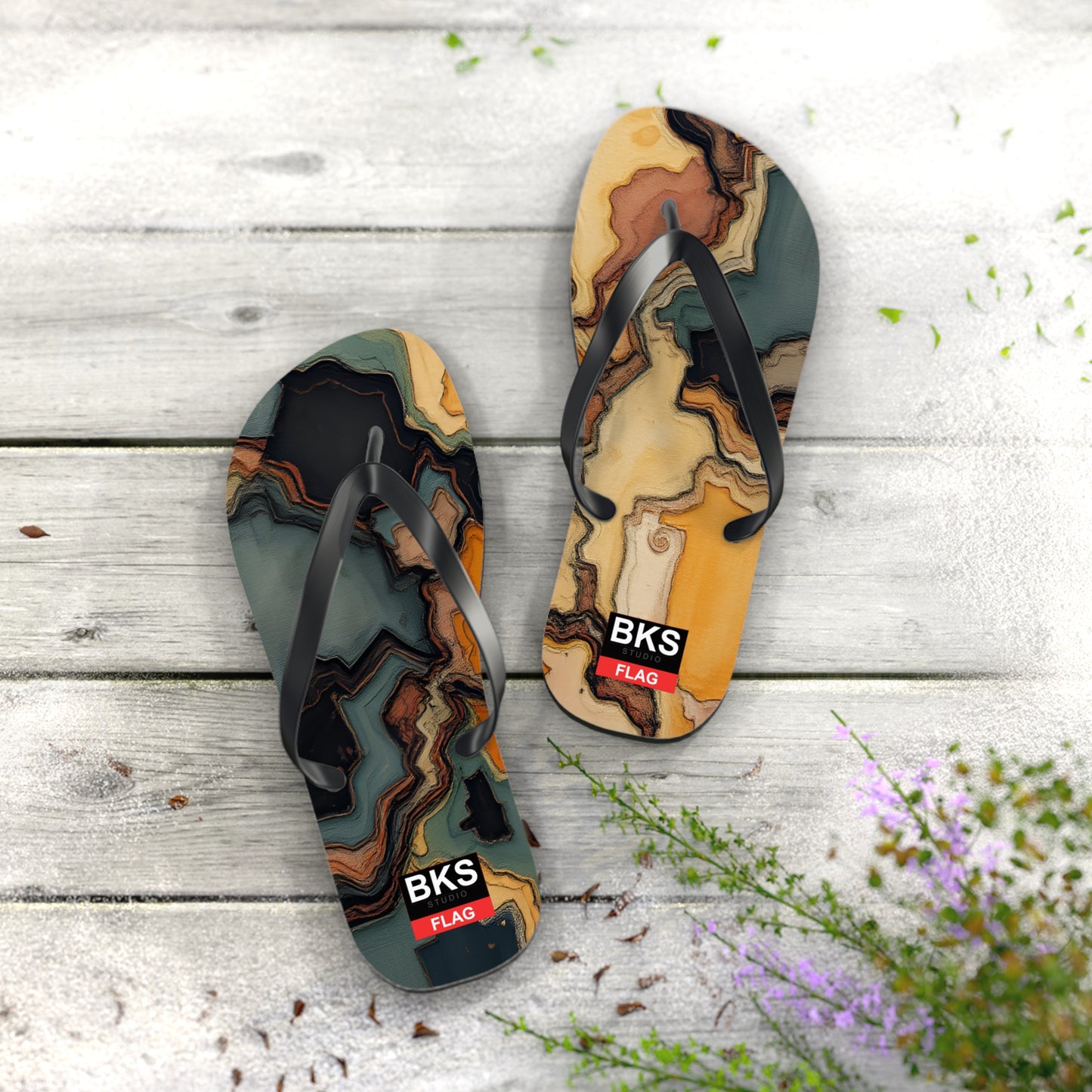 BKS Flag Citrus™ Flip Flops