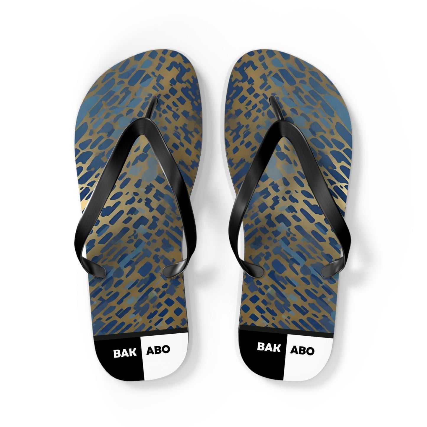 GoldenGlimmer (BKS)✨Flip Flops Printify bakabo.club
