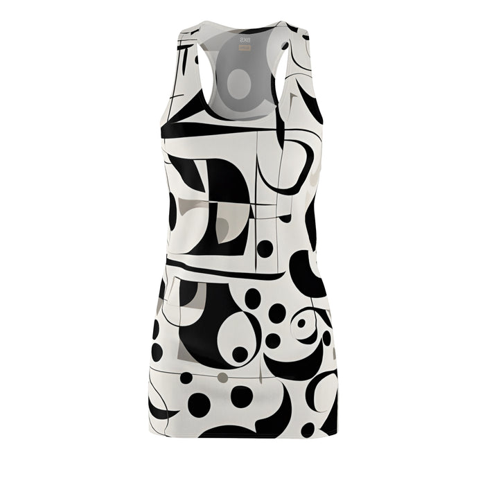 BKS Glyph Black White™ Vestido
