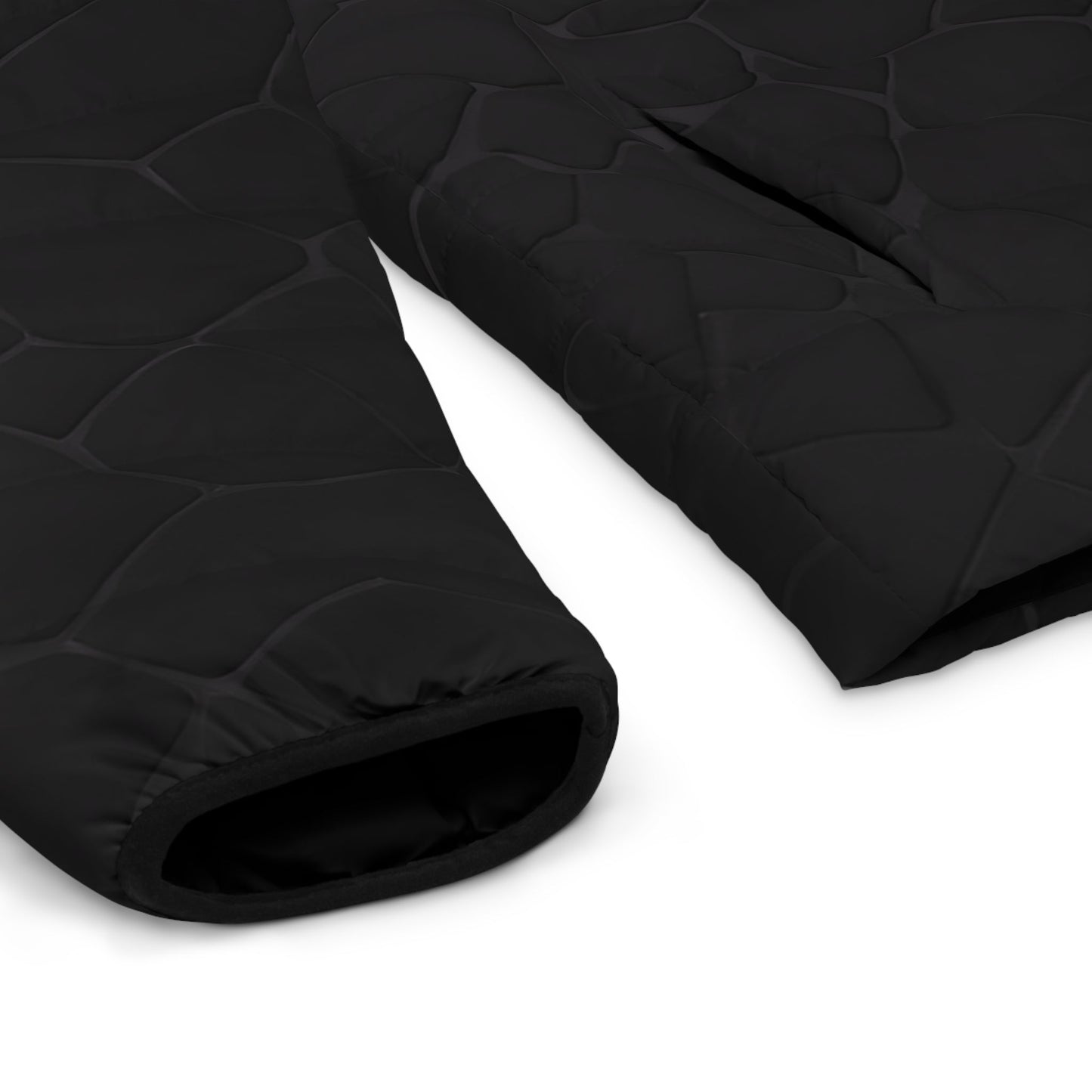 Men's Black Quilted Puffer Jacket — Lightweight Insulated Outerwear Printify bakabo.club
