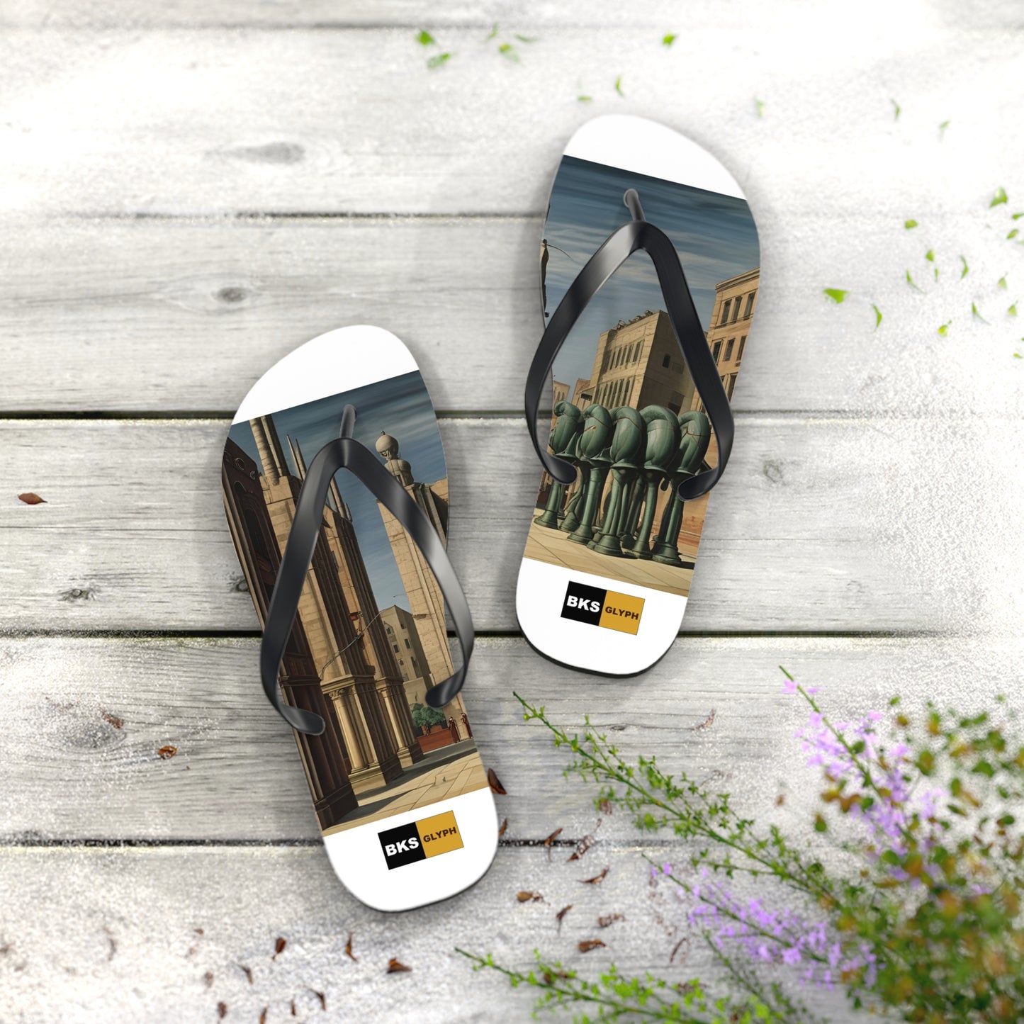 BKS Glyph Metaphysic™ Flip Flops