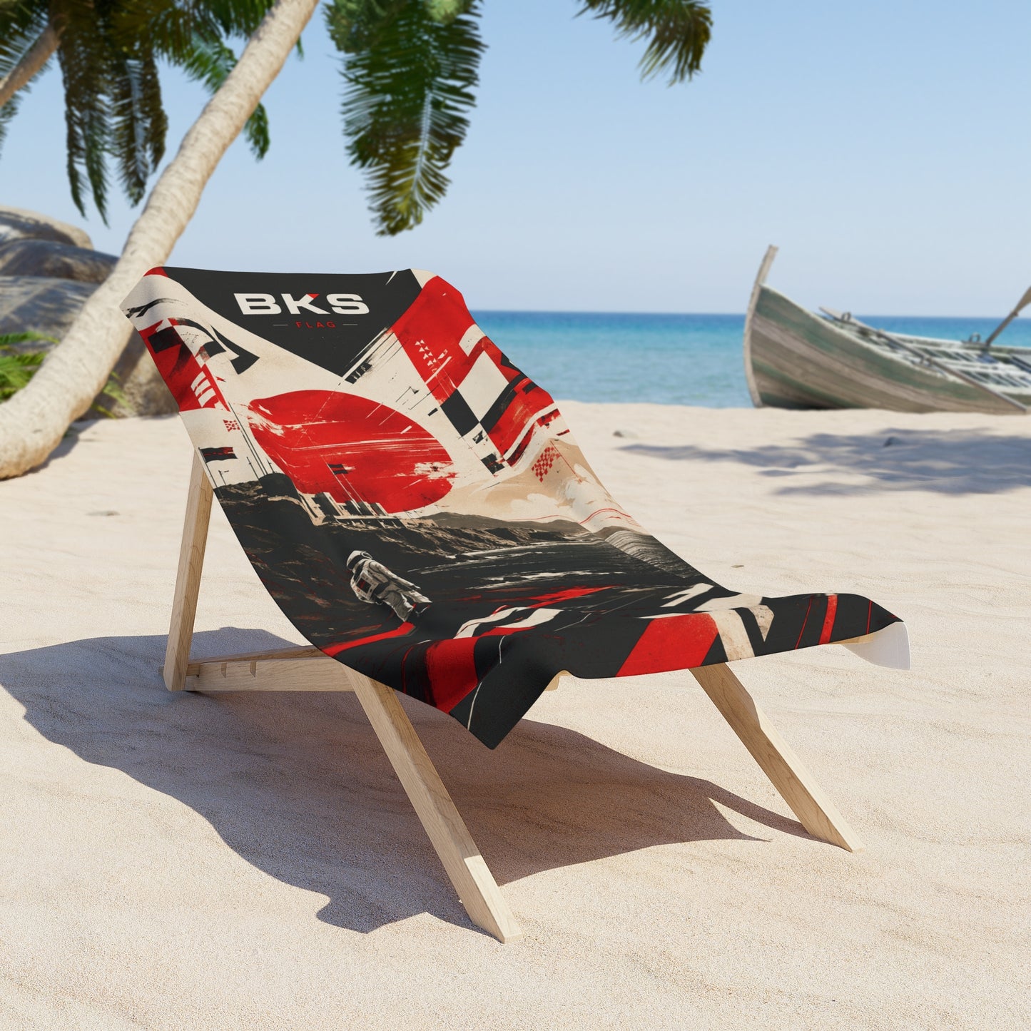 BKS Flag Astro™ Beach Towel