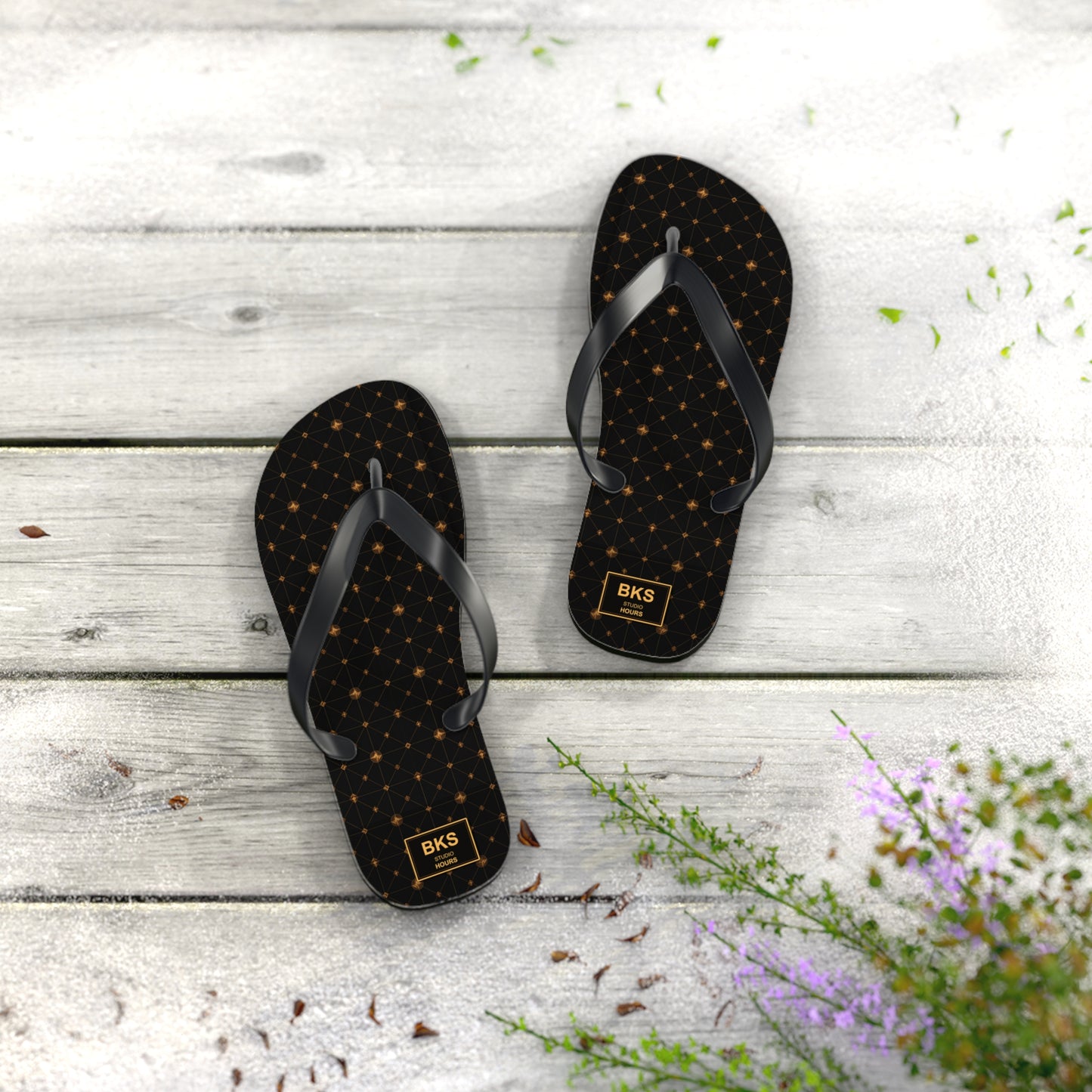 BKS Hours Mosaic Golden™ Flip Flops