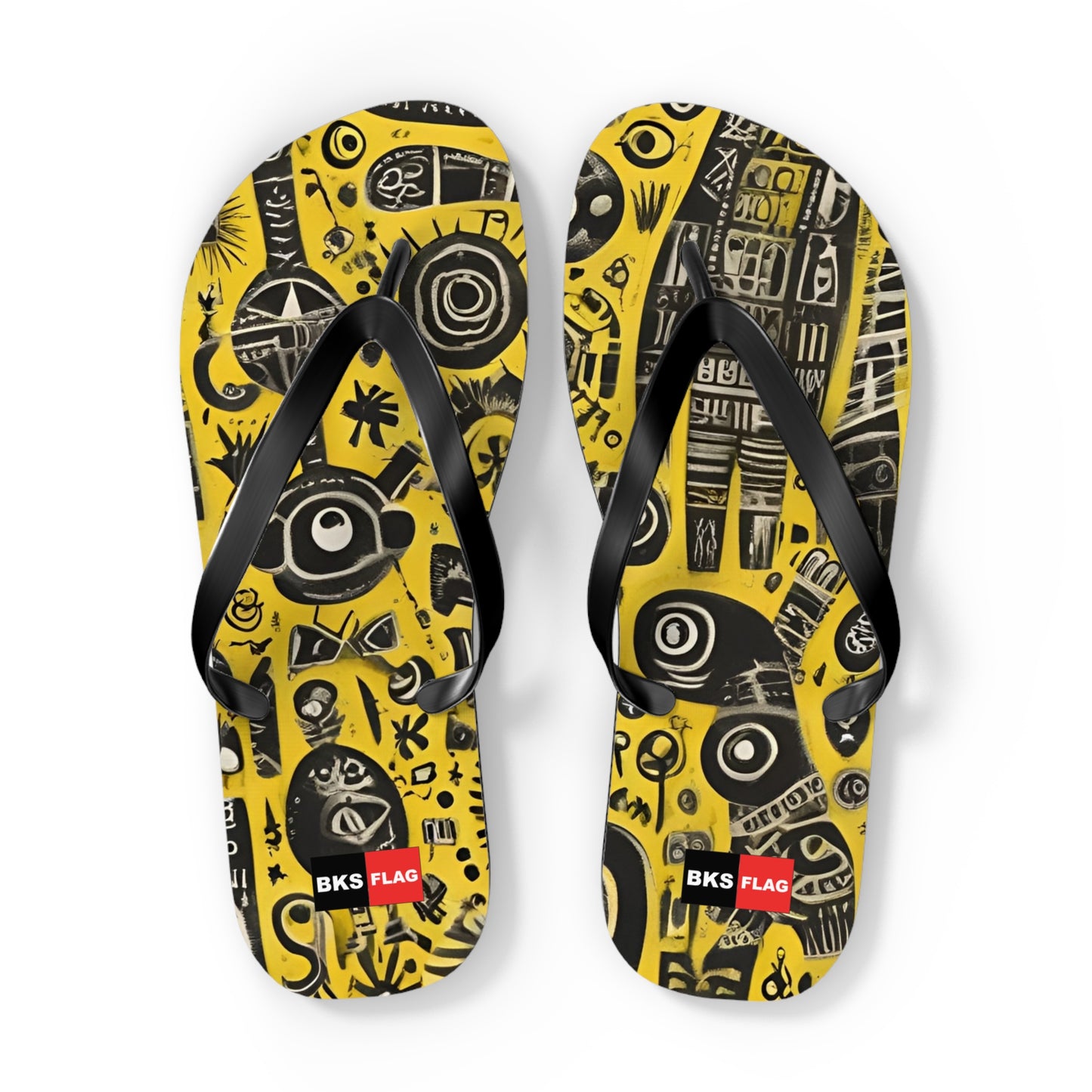BKS Flag Basquiat™ Flip Flops