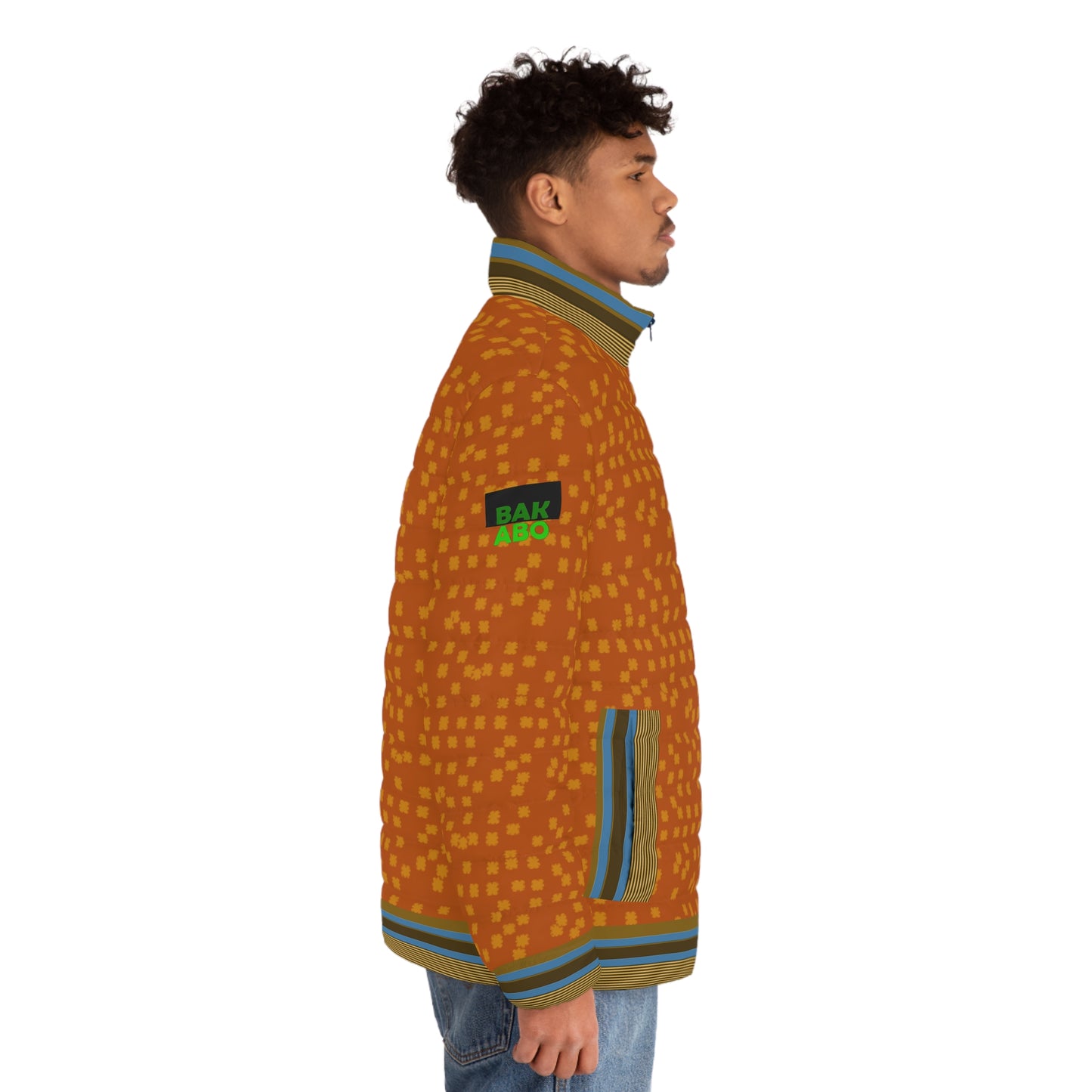 Orange X (BKS)🧥Veste matelassée