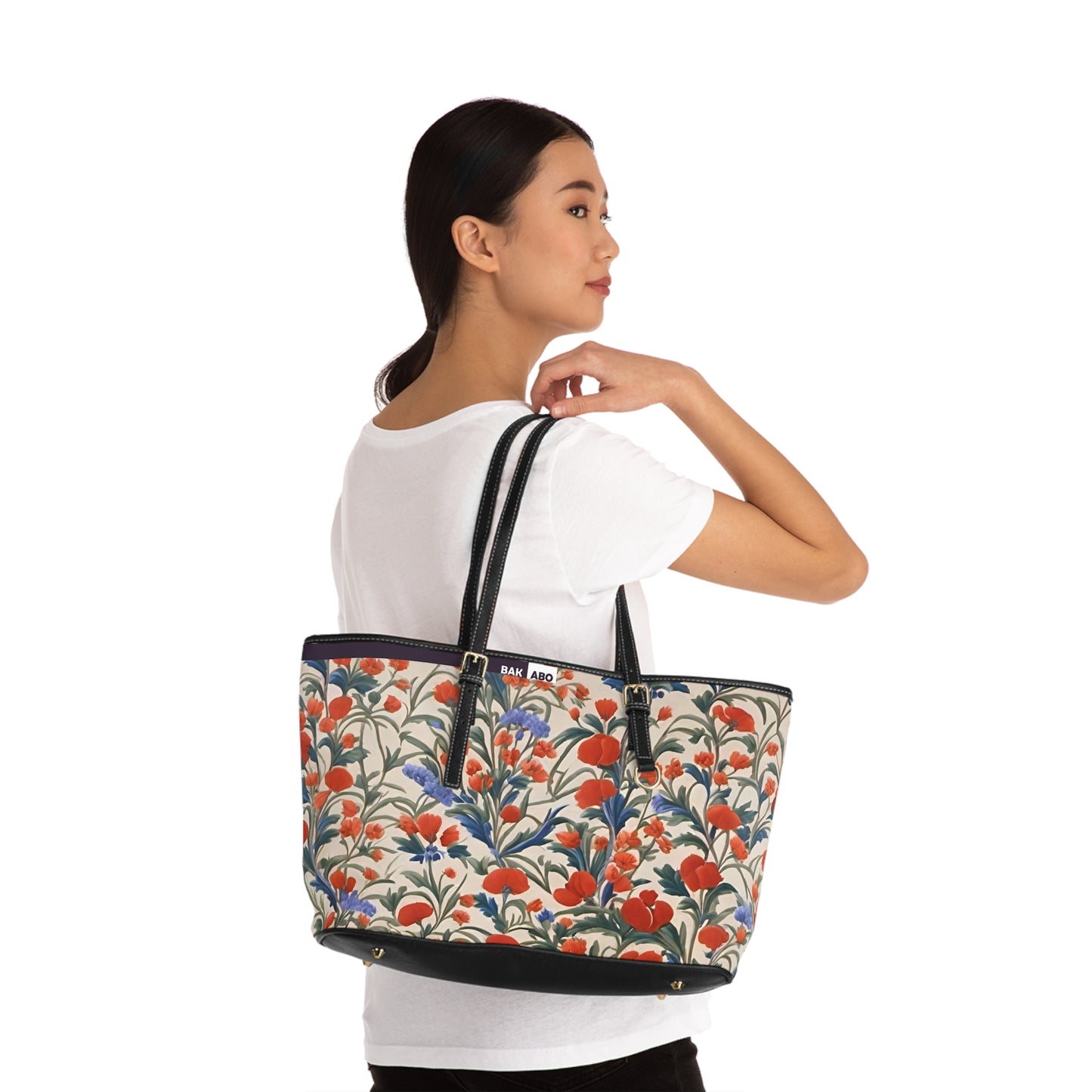 FloralBreeze Tote (BKS)🌸Shoulder Bag