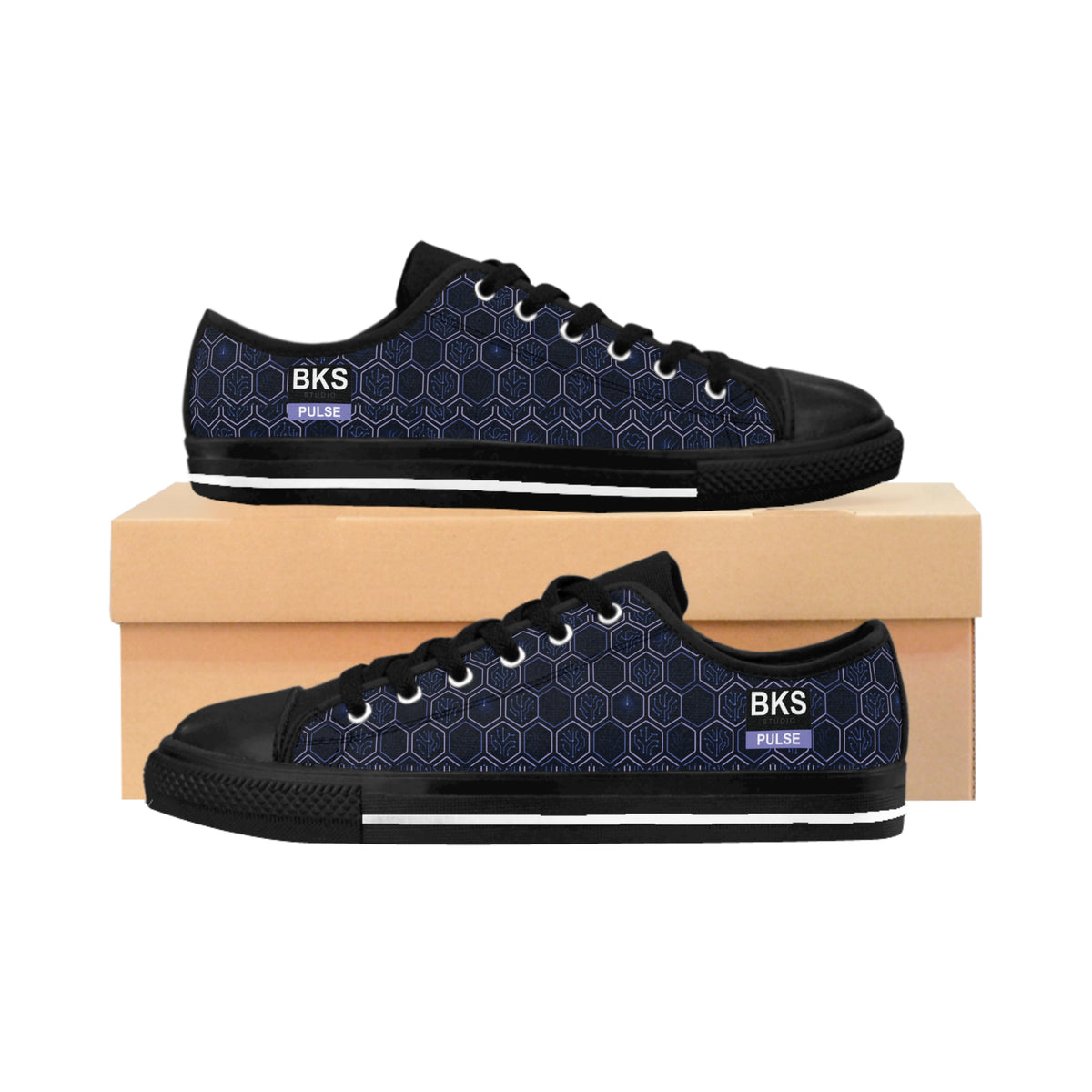 Pulse Wave™ Sneakers — worn, studio