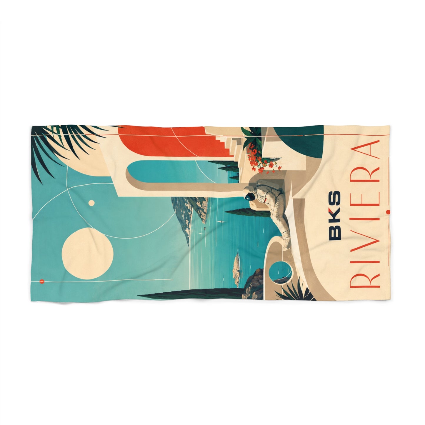 BKS Riviera Astro™ Beach Towel