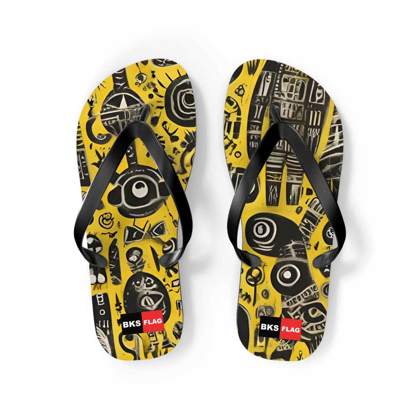 BKS Flag Basquiat™ Flip Flops