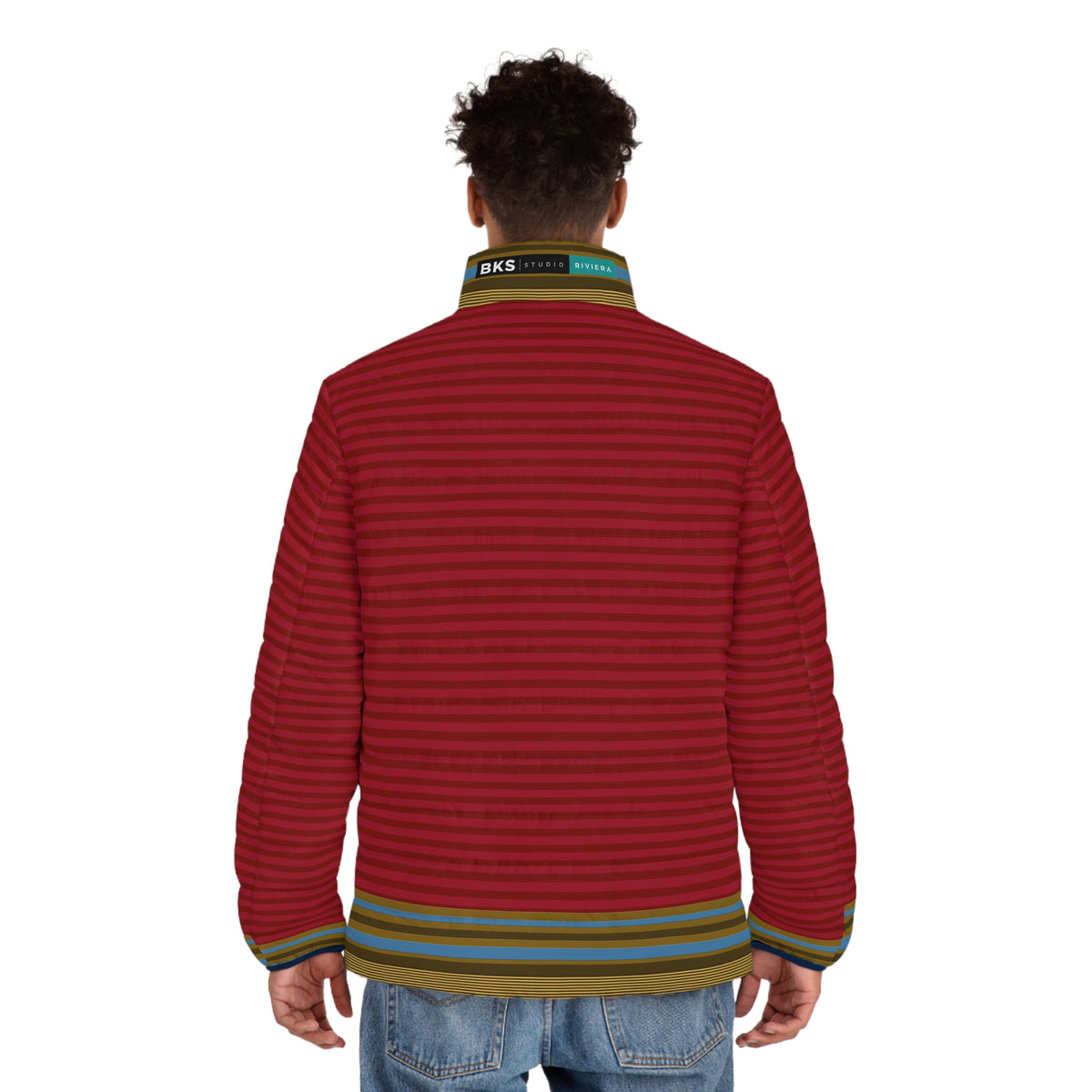 BKS Riviera Striped Multicolor™ Puffer Jacket