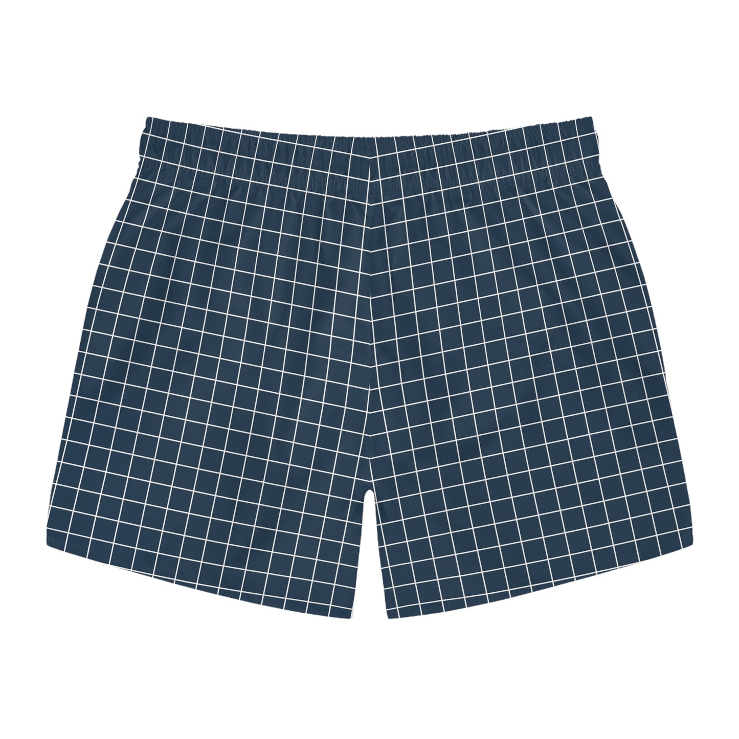 BKS Riviera Coast Grid Blue™ Swim Trunks