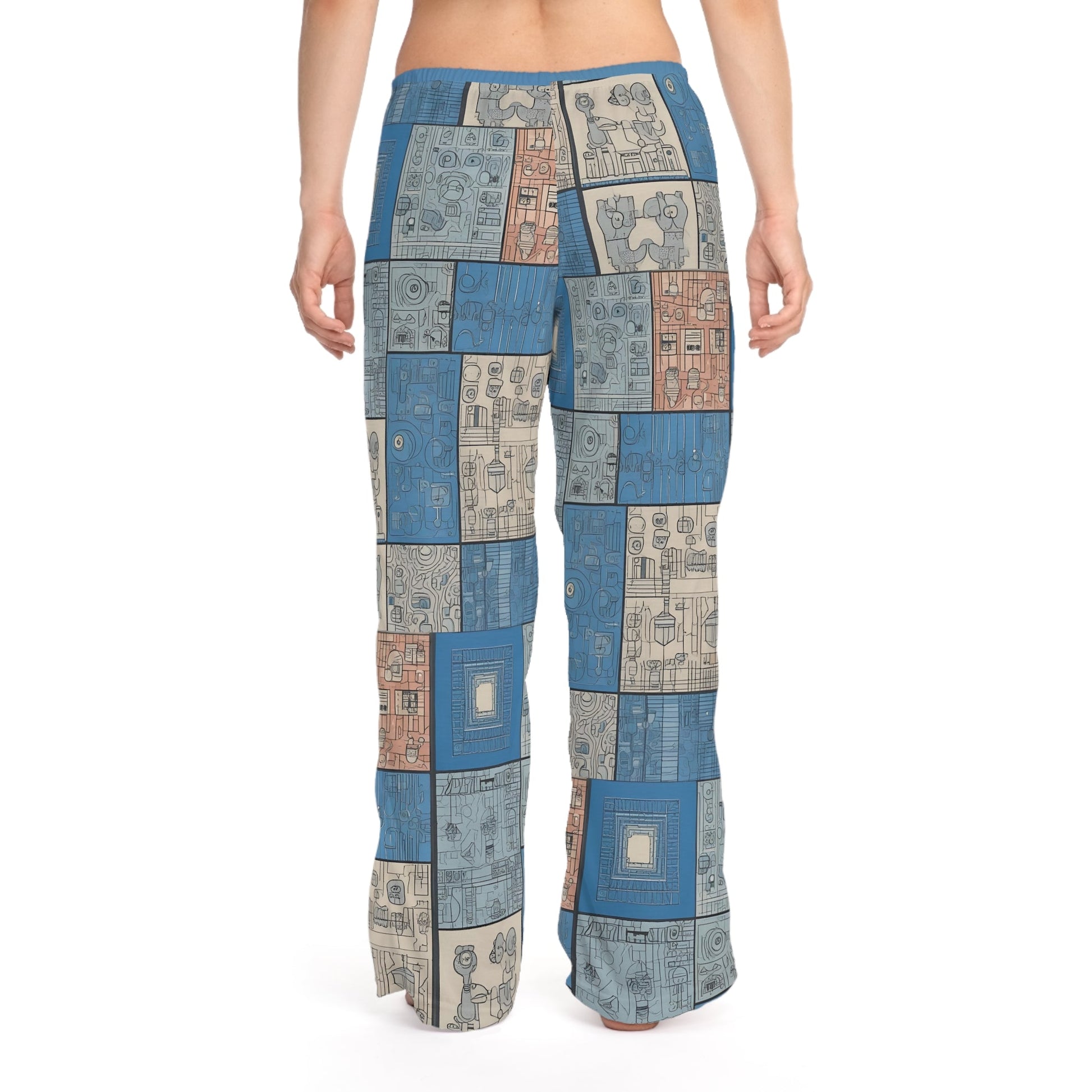 BKS Folklore Panel™ Lounge Pants Printify bakabo.club