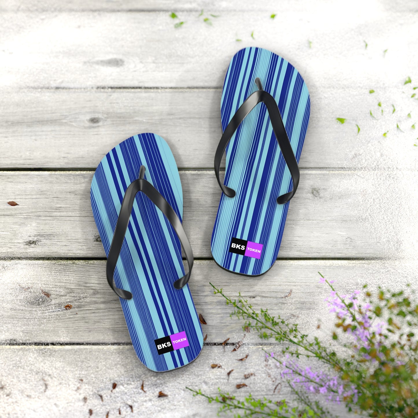 BKS Token Noir™ Flip Flops