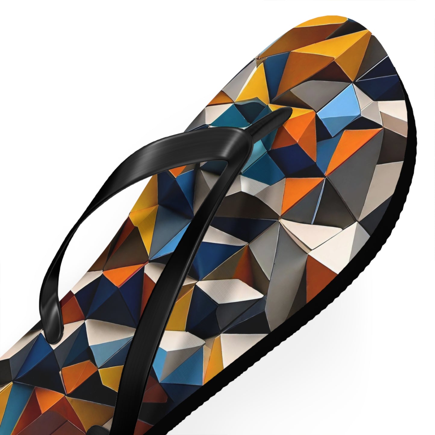 BKS Glyph Mosaic Triangle™ Flip Flops
