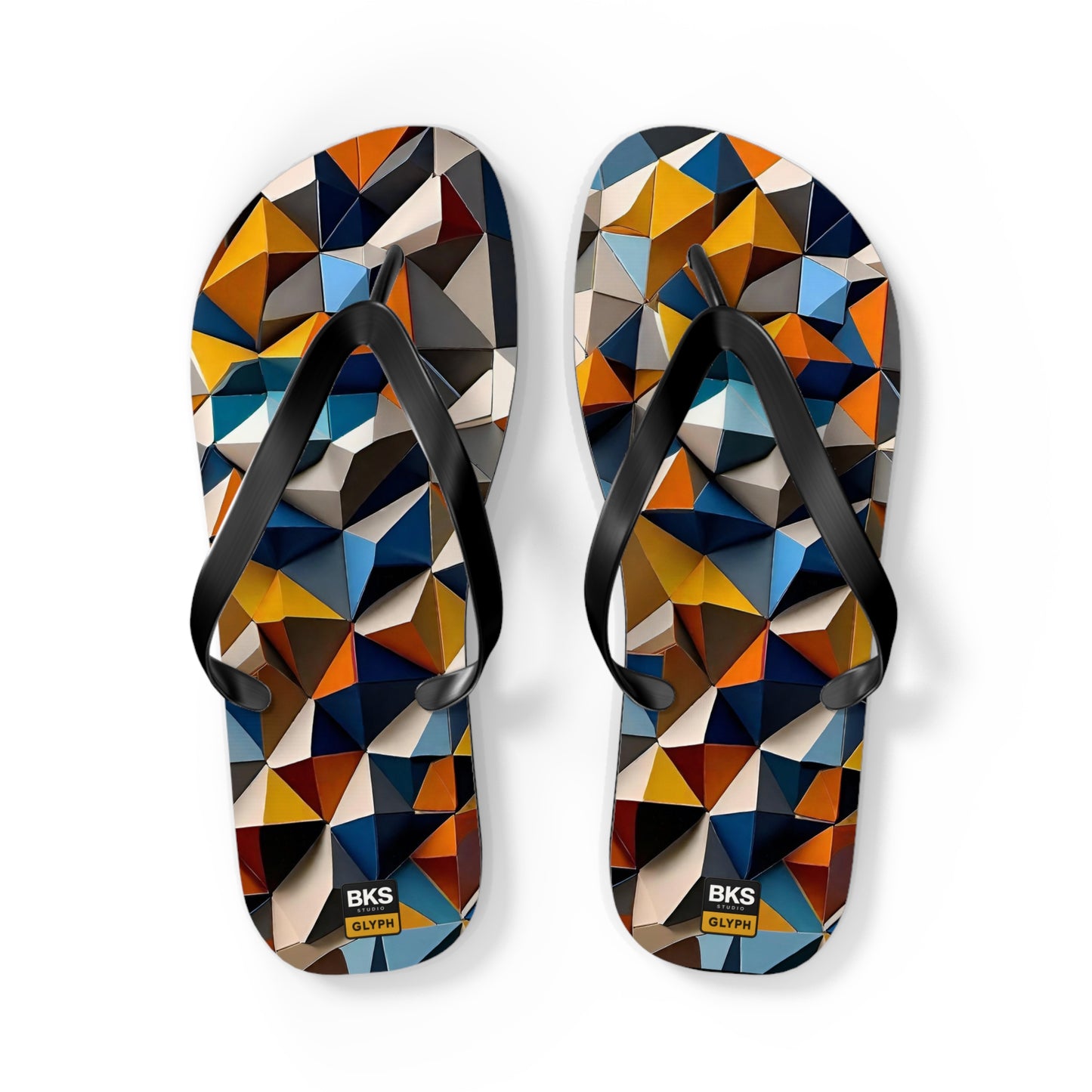 BKS Hours Mosaic Triangle™ Flip Flops