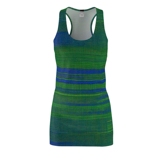 Enigma Verde Dress (BKS)👗Women's Cut Dress - bakabo.club