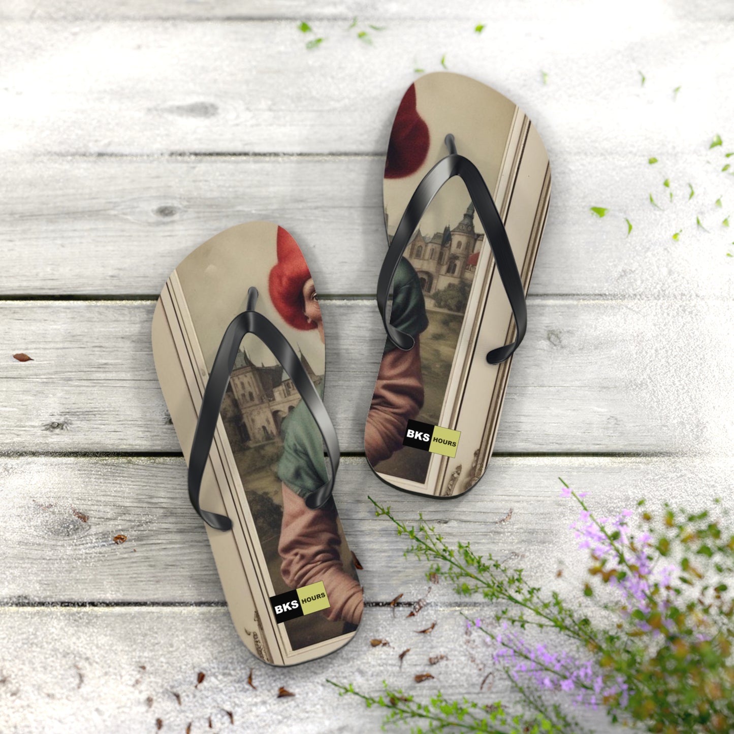 BKS Hours Flemish™ Flip Flops