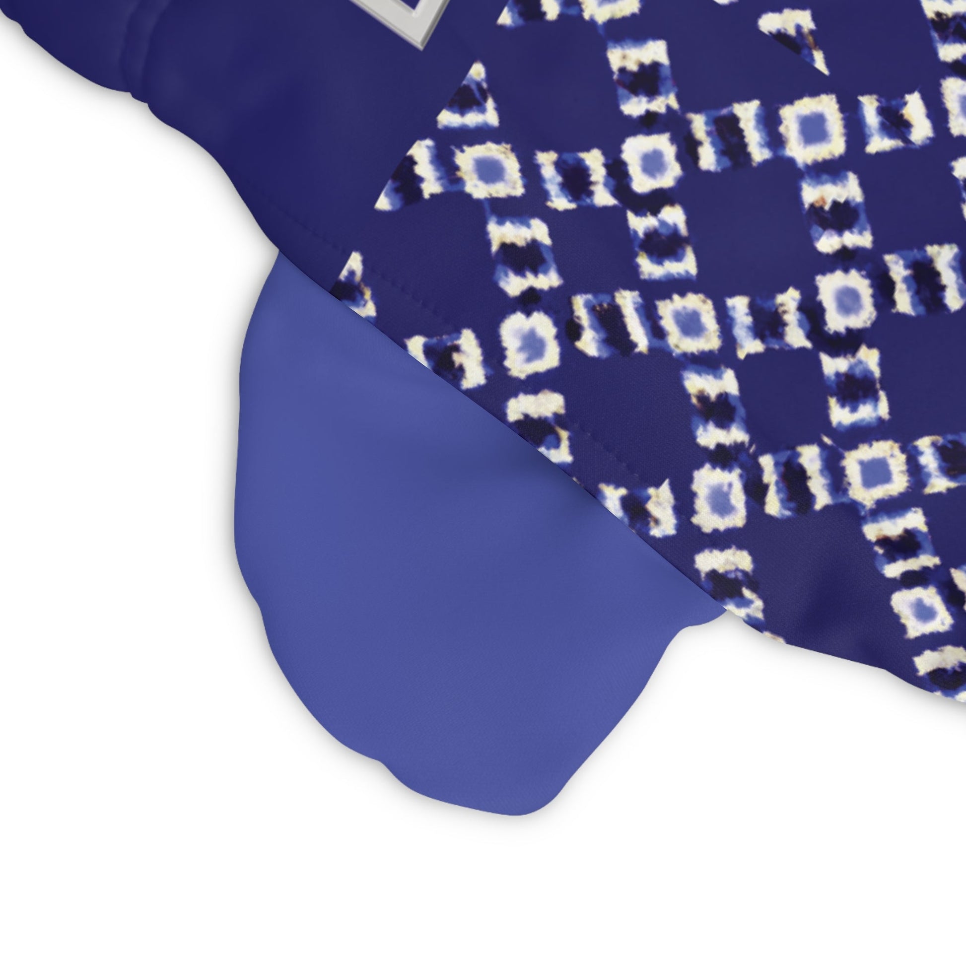 BKS Patterned Navy™ Athletic Long Shorts Printify bakabo.club