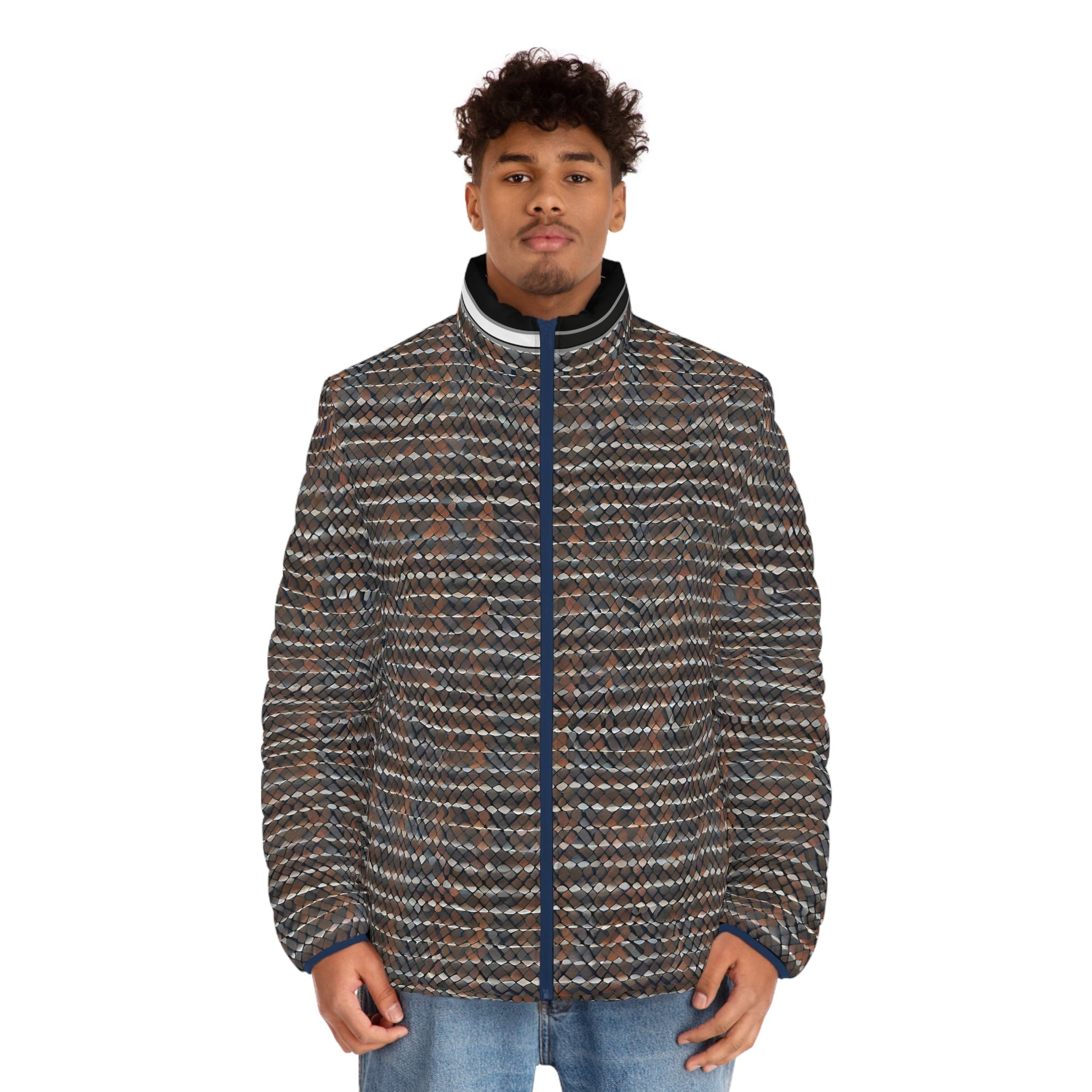 BKS Glyph Mesh™ Puffer Printify bakabo.club