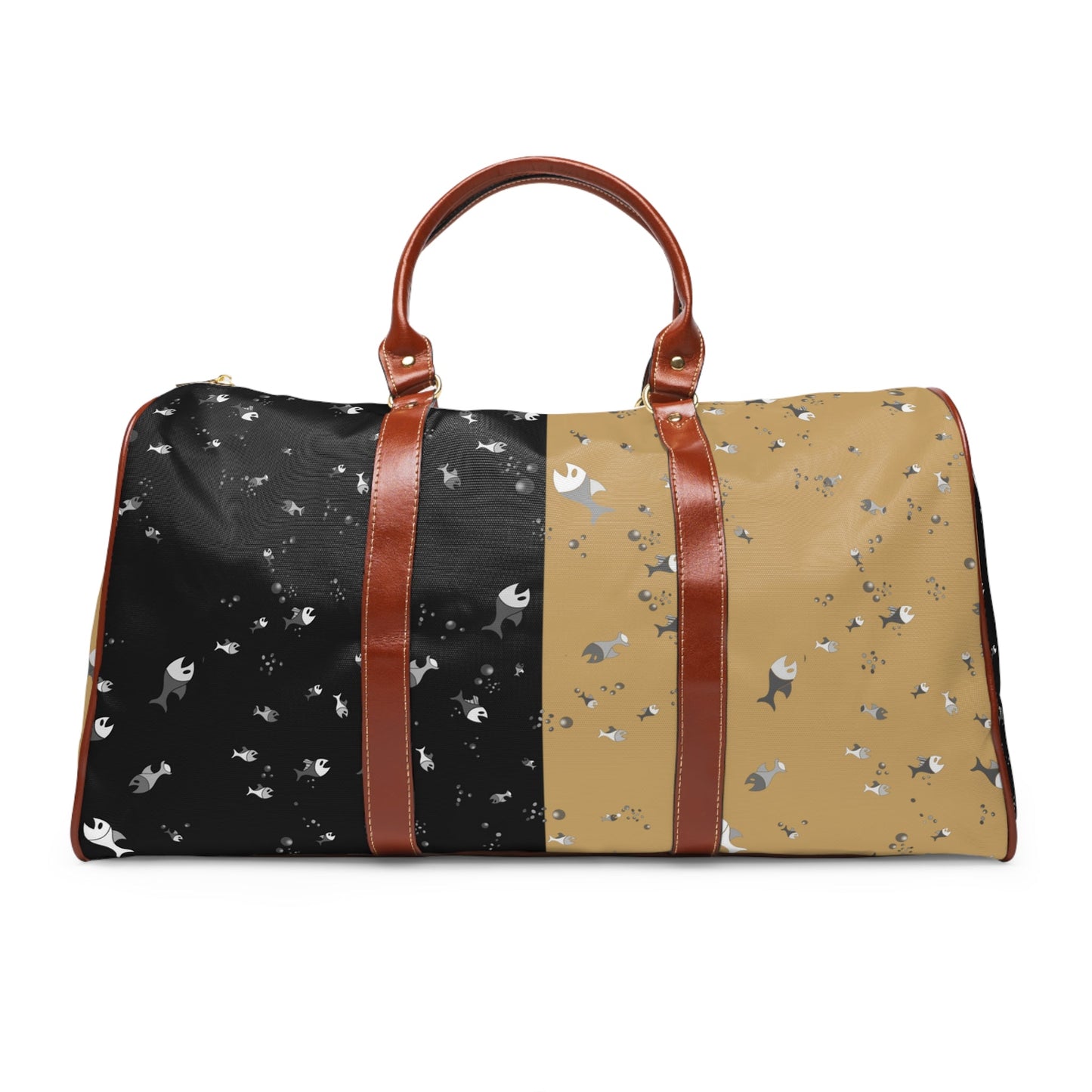 Rebecca (BKS)🐟Waterproof Travel Bag Printify bakabo.club