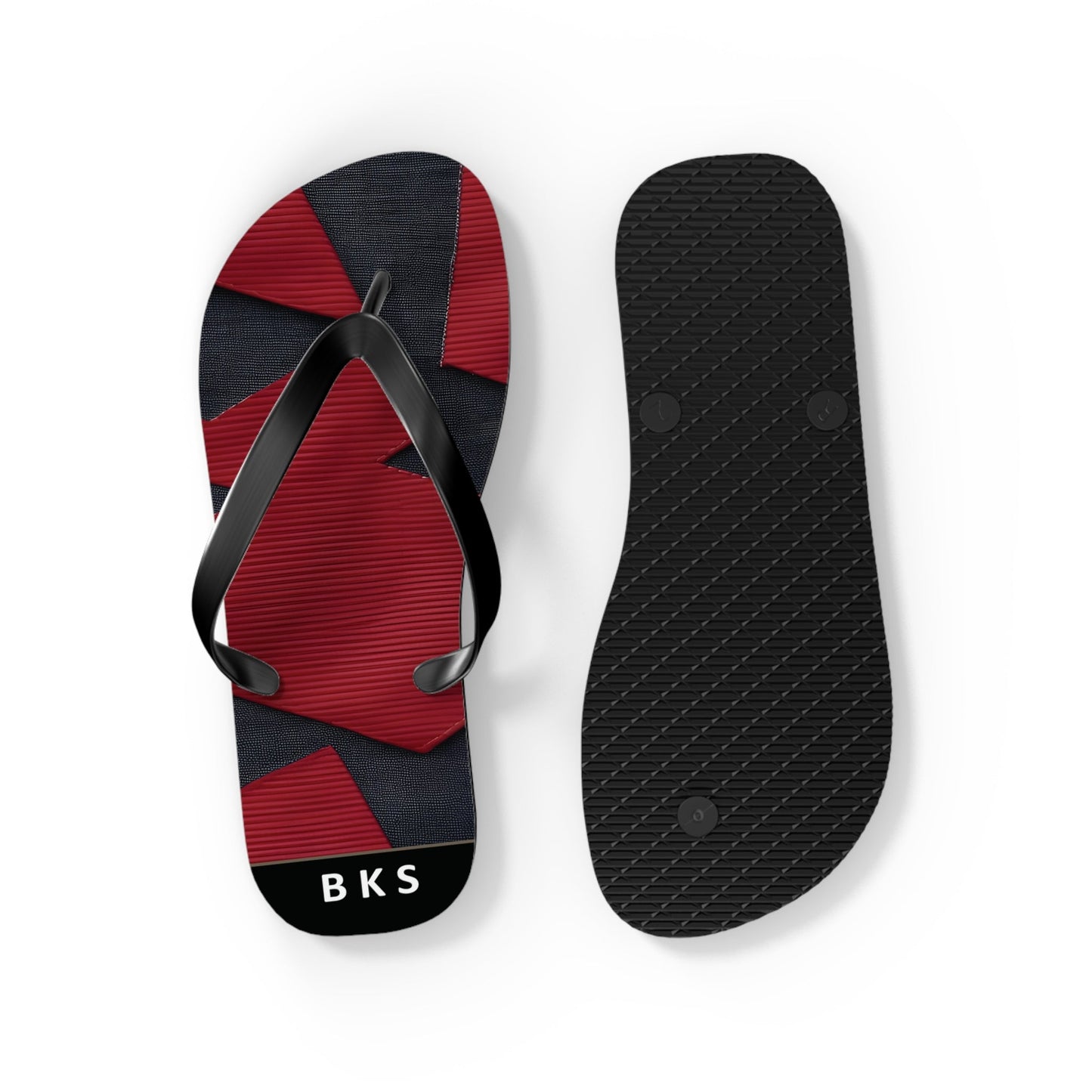 BKS Flag Slate™ Flip Flop Printify bakabo.club