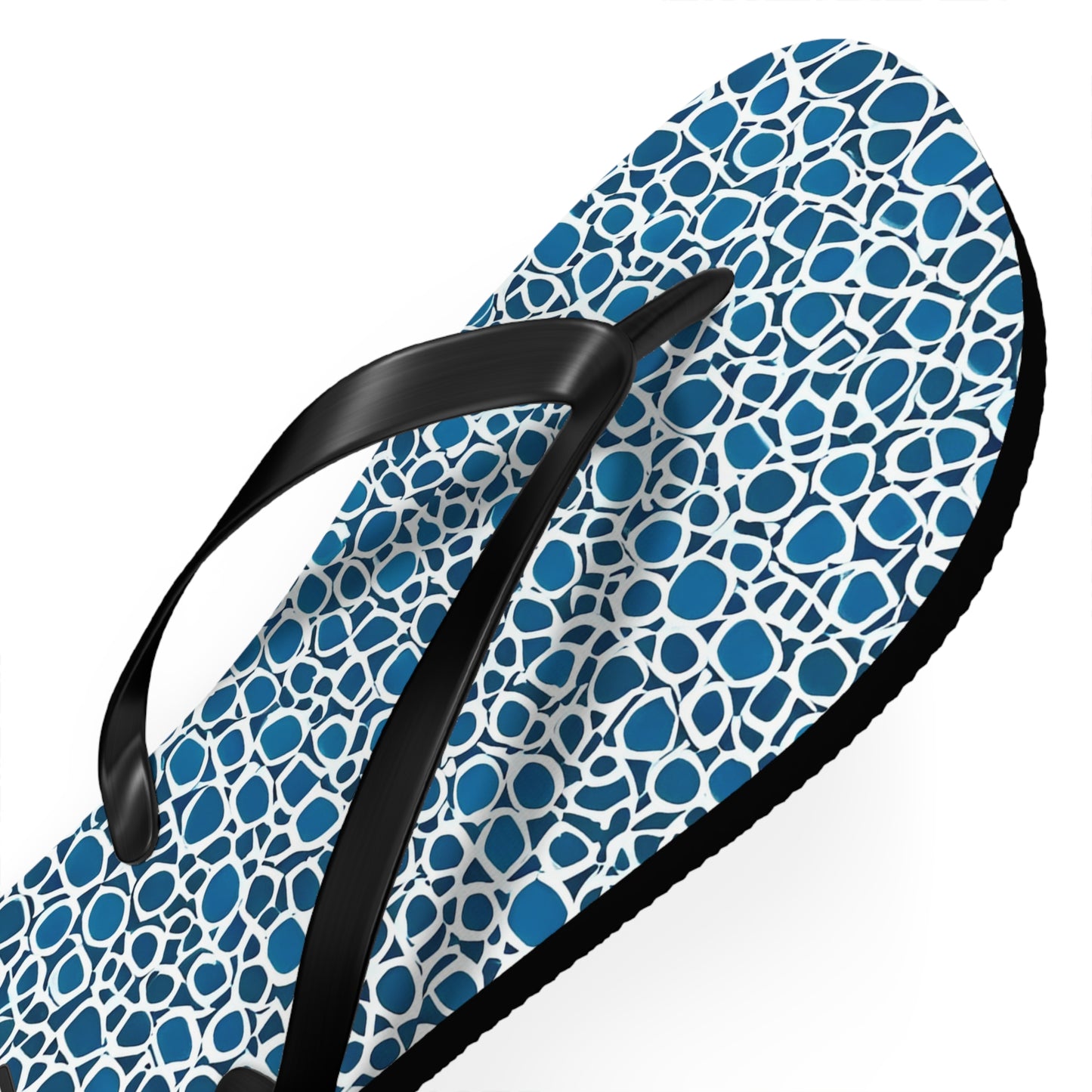 BKS Glyph Blue Mosaic™ Flip Flops