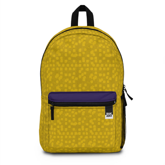 Pixellate Yellow (BKS)👾sac à dos