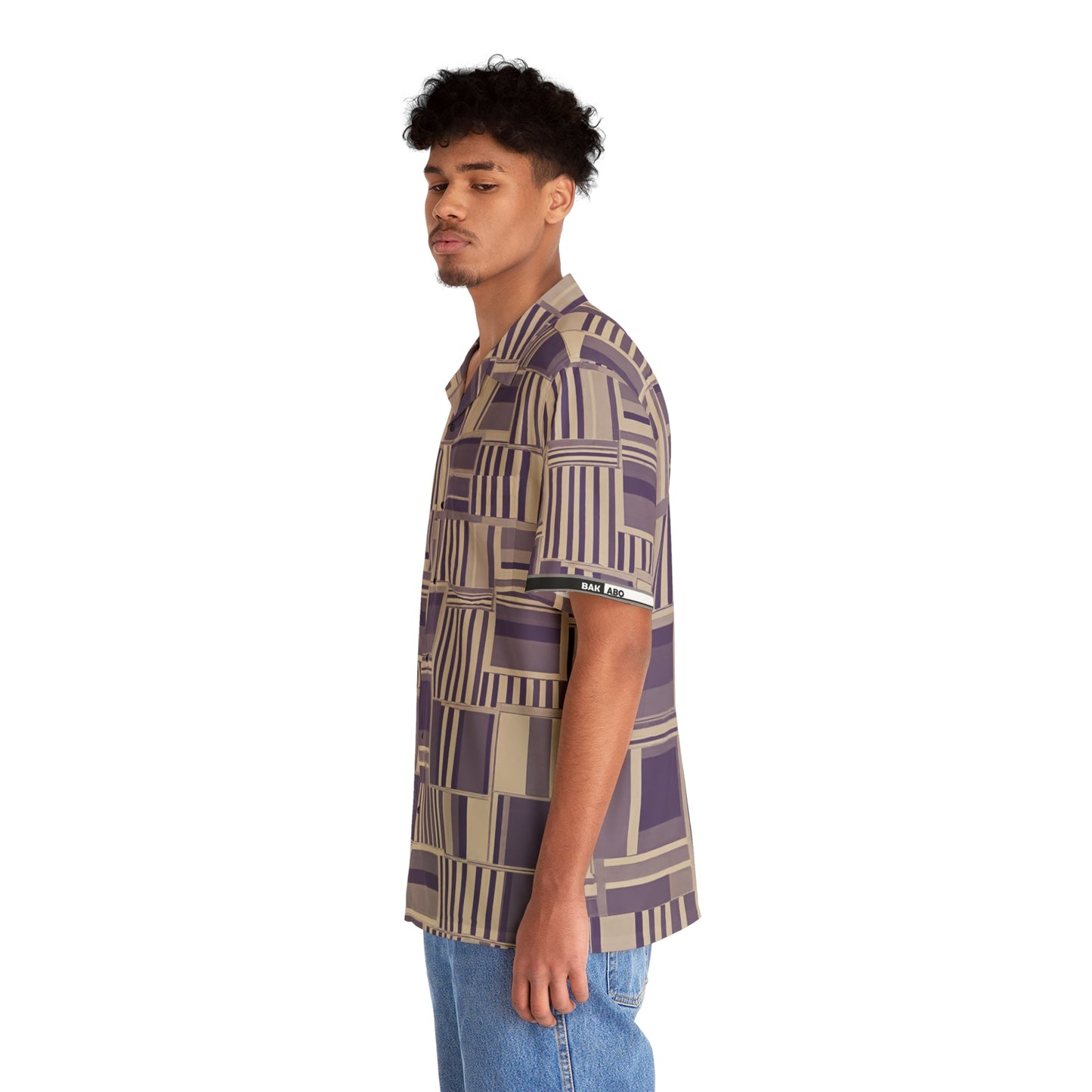 BKS Pulse Block™ Hawaiian Shirt Printify bakabo.club
