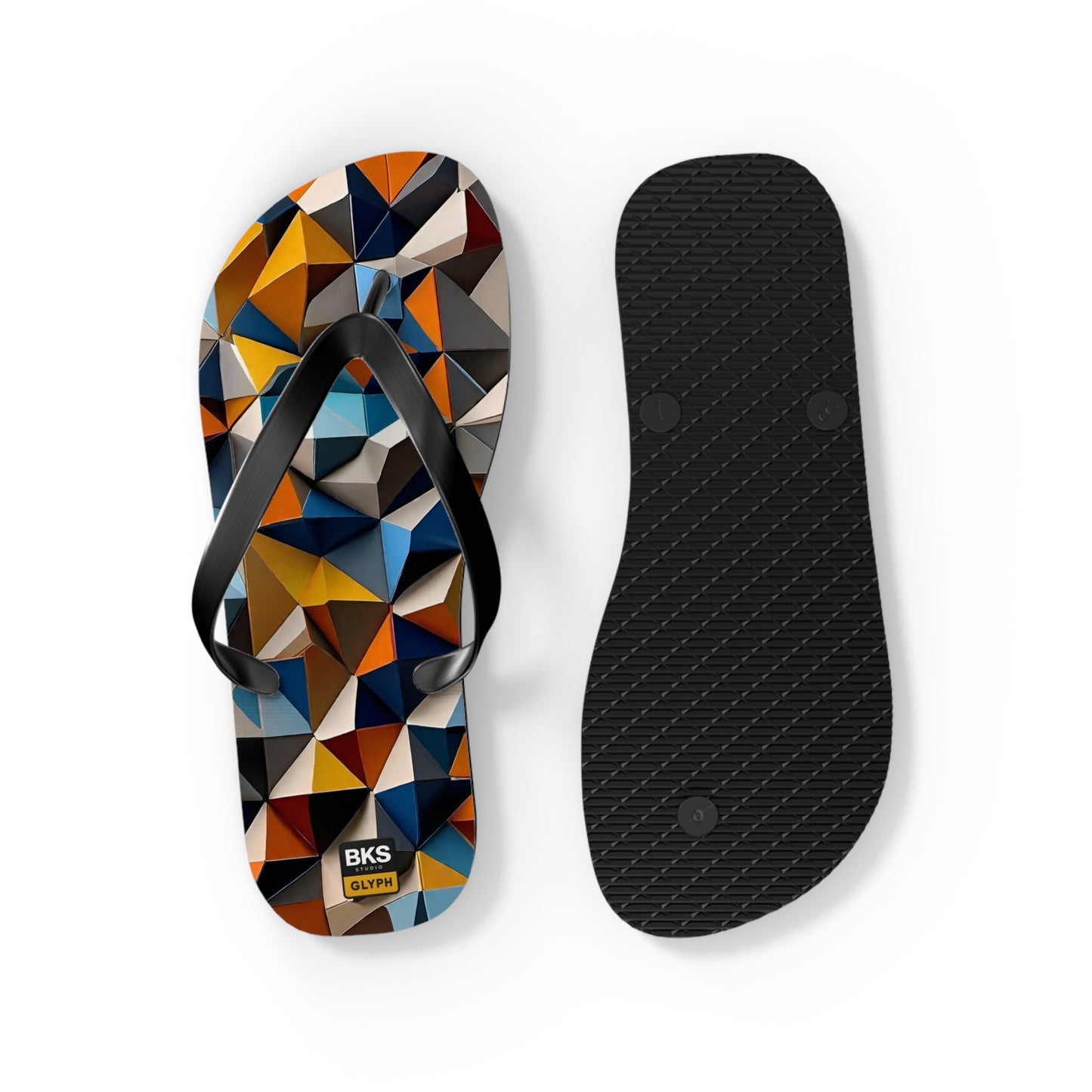 BKS Hours Mosaic Triangle™ Flip Flops